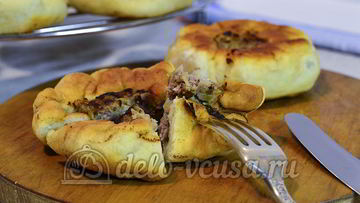 Рецепт Беляшей с мясом