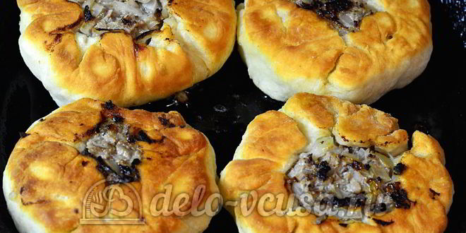 Рецепт беляшей с мясом