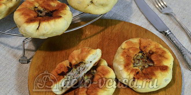 Рецепт беляшей с мясом