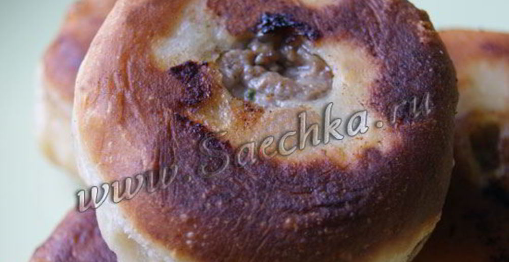 Рецепт беляши татарские с мясом