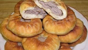 Рецепт Простых беляшей с мясом на дрожжах