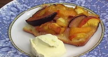 Рецепт Брускетты с фруктами