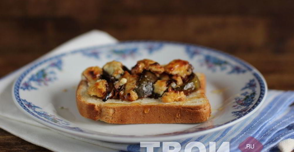 Рецепт брускетту с базиликом и овощами