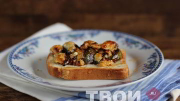 Рецепт Брускетты с инжиром и дор блю