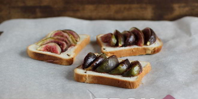 Рецепт брускетты с инжиром и дор блю