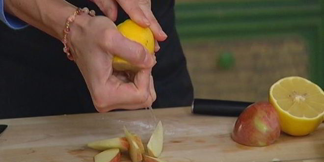 Рецепт брускетты с инжиром, яблоком и сыром