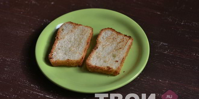 Рецепт брускетты с рыбным салатом