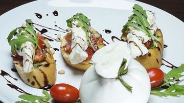Рецепт Брускетты с сыром