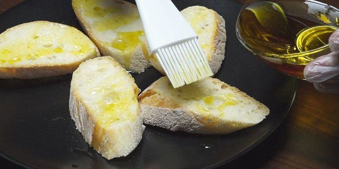 Рецепт брускетты с сыром