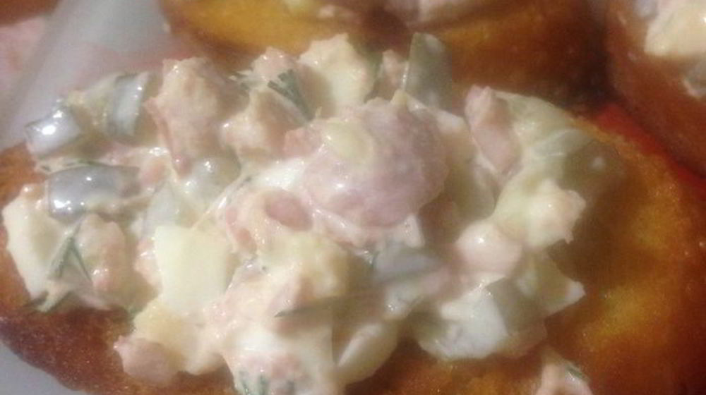 Как приготовить брускетту с тунцом