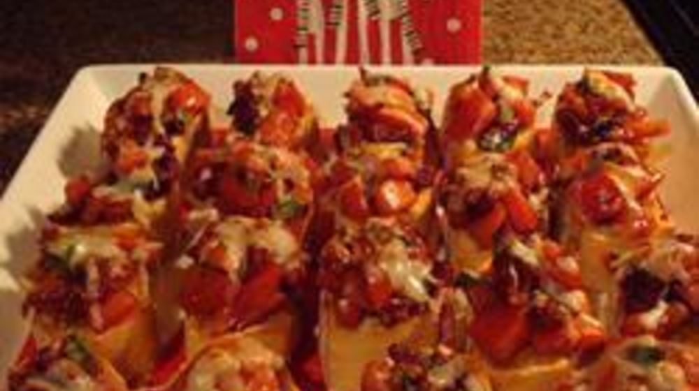 Как приготовить брускетту с вялеными помидорами