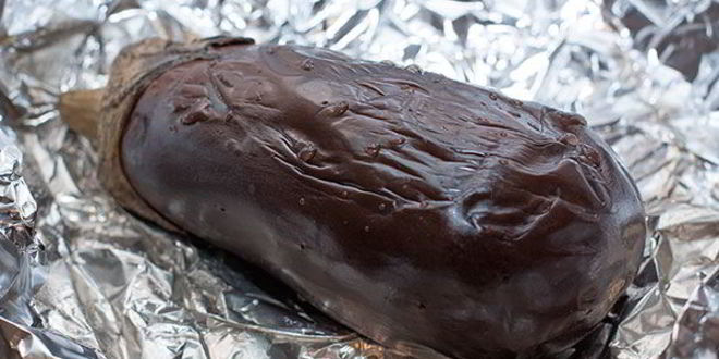 Рецепт брускетты с запеченным баклажаном