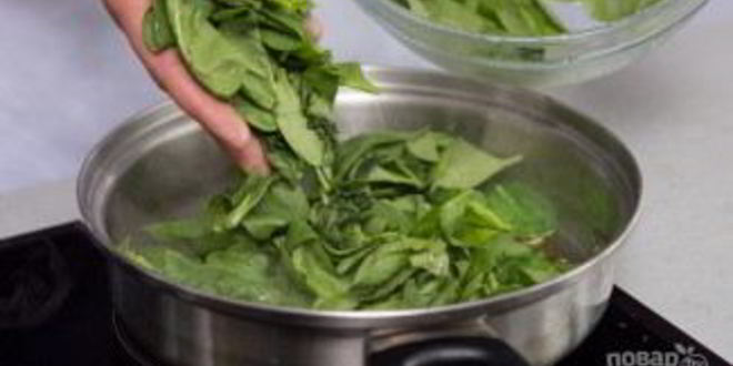 Рецепт брускетты со шпинатом