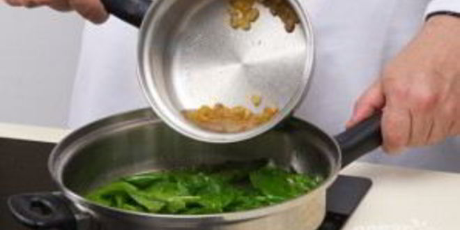 Рецепт брускетты со шпинатом