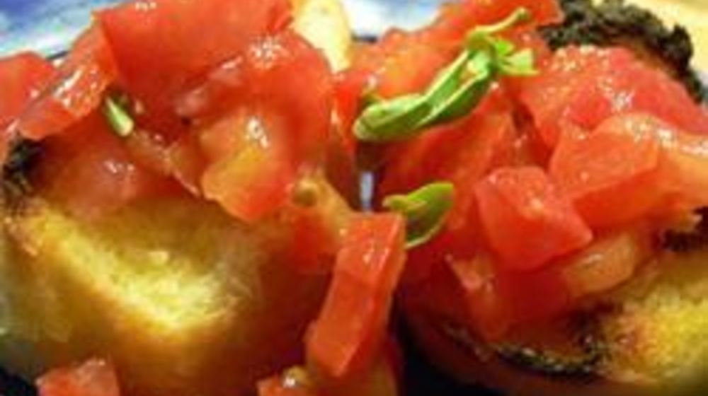 Как приготовить брускетту