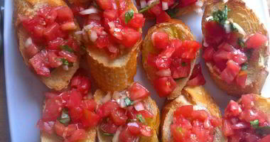 Рецепт Тостов с брускеттой