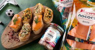 Рецепт Трио из брускетт