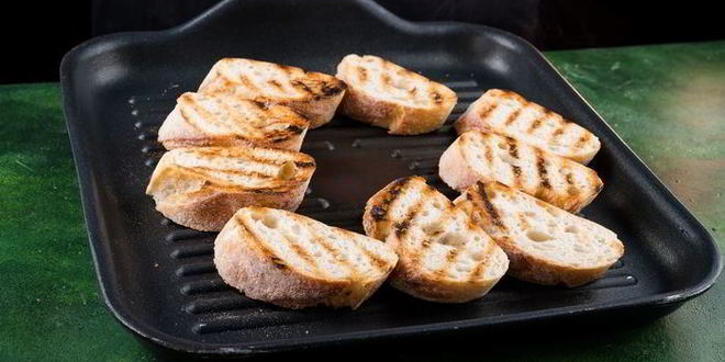 Рецепт трио из брускетт