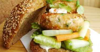 Рецепт Азиатских рыбных бургеров