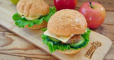 Рецепт Бургера Овощные прятки