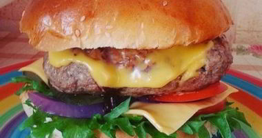 Рецепт Бургера свинина с грибами