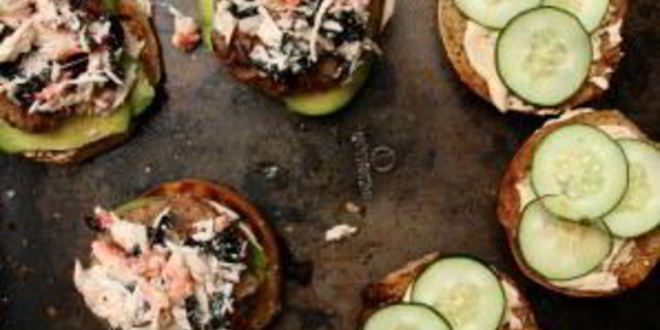 Рецепт бургеров с говядиной и крабовым мясом