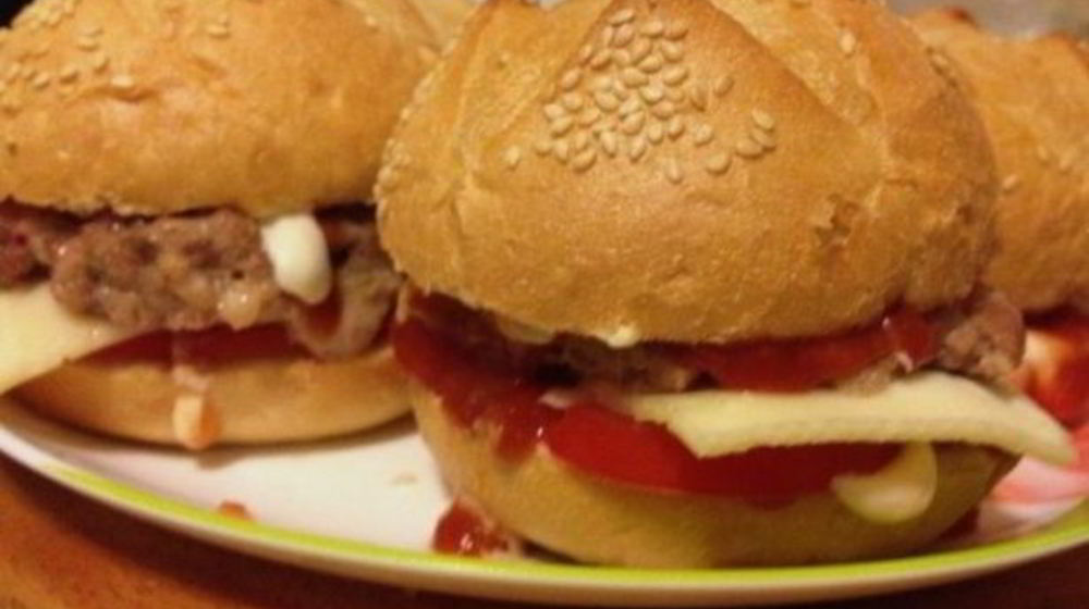 Как приготовить быстрый гамбургер