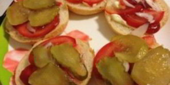 Рецепт быстрого гамбургера