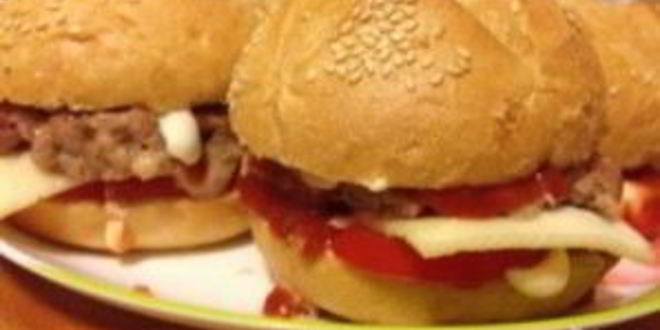 Рецепт быстрого гамбургера