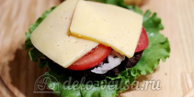 Рецепт домашнего гамбургера