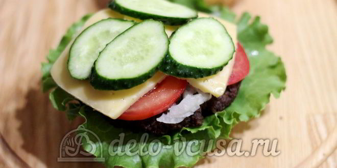 Рецепт домашнего гамбургера