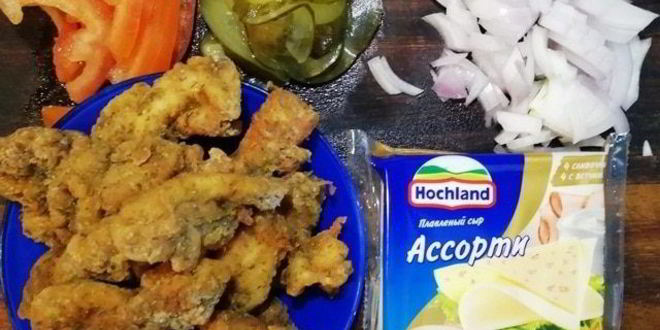 Рецепт фуршетных мини-бургеров с курицей фри