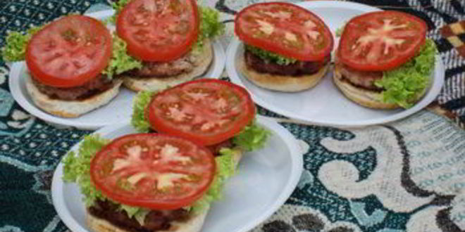 Рецепт гамбургера-гриля