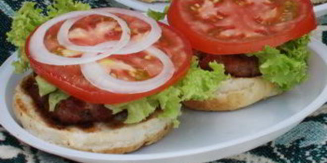 Рецепт гамбургера-гриля