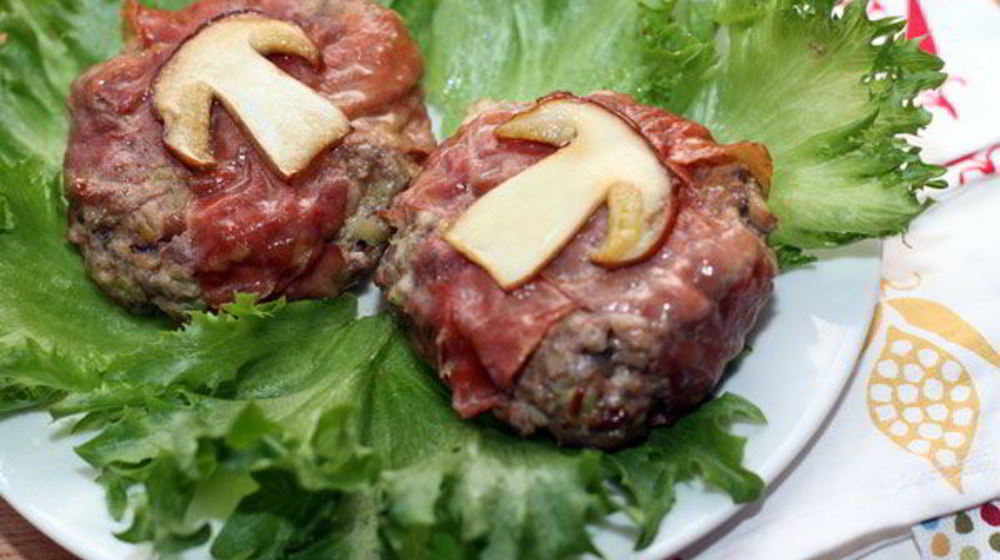 Как приготовить гамбургер с белыми грибами