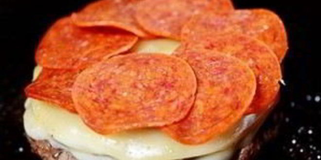 Рецепт пиццы-бургера