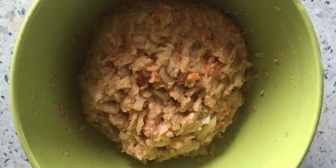 Рецепт постного бургера с котлетой из нута и свекольным соусом