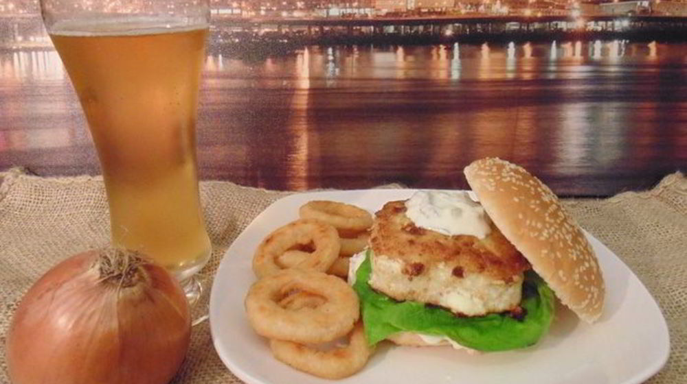 Как приготовить рыбный бургер