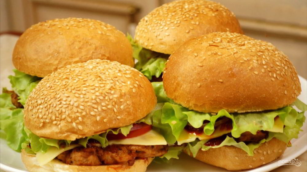 Как приготовить супер бургер