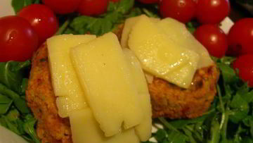 Рецепт Вегетарианских бургеров из нута с чеддером