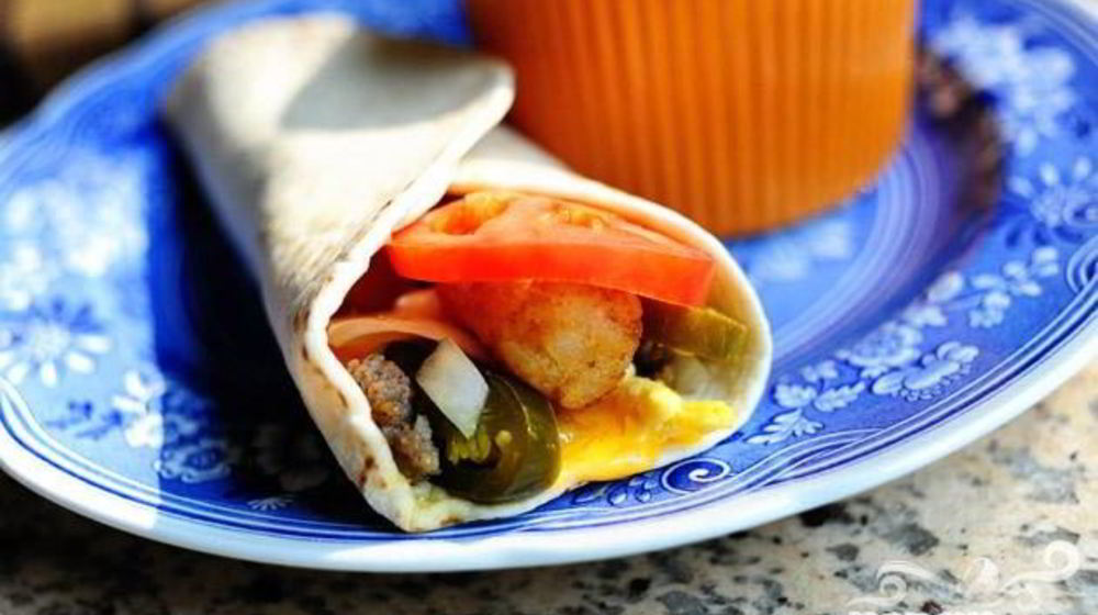 Как приготовить буррито на завтрак