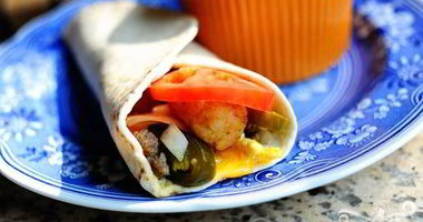 Рецепт Буррито на завтрак