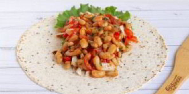 Рецепт буррито с фасолью