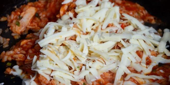 Рецепт буррито с курицей и рисом