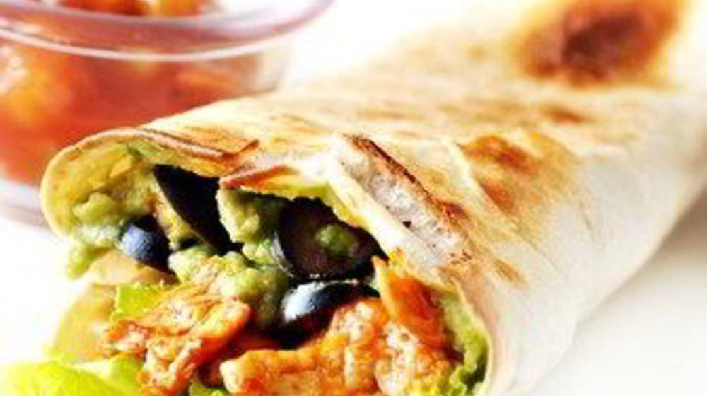 Как приготовить буррито с курицей на гриле и фасолью