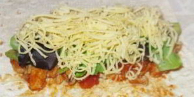 Рецепт буррито с мясом и авокадо