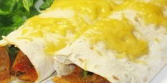 Рецепт буррито с мясом и авокадо