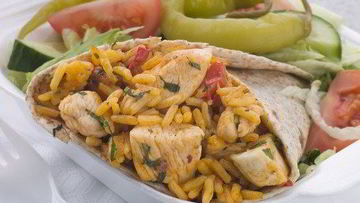 Рецепт Бурритоса с курицей