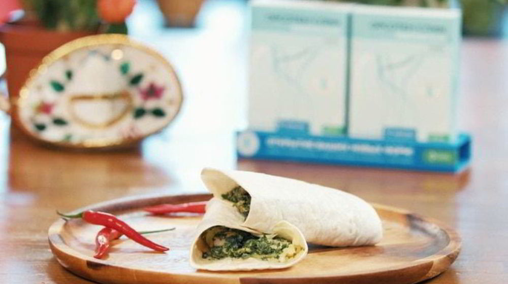 Как приготовить диетический буррито с яйцом, шпинатом и грибами