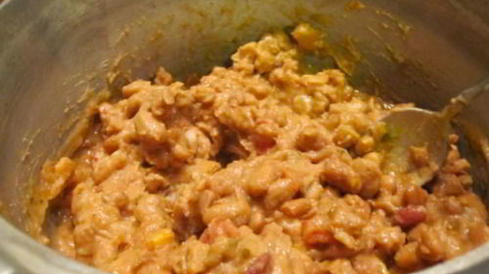 Как приготовить фасолевую начинку для буррито